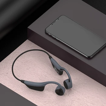 8G Pamäť Kostné Vedenie Bluetooth Headset Športové Bežecké Bezdrôtový Binaural Bluetooth 5.0, Ipx Nepremokavé