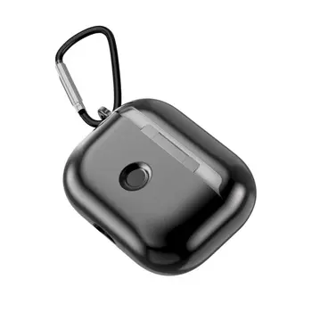 Prenosné Anti-patria Bezdrôtový Bluetooth Headset Prípade, Ochranné puzdro Pre Apple Airpods Pro 3 S Hákom Pokovovanie TPU Farbou