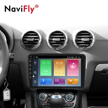 NaviFly autorádia Multimediálne video prehrávač, GPS navigáciu, Android 10.0 4GB+64 GB pre Audi TT MK2 8J 2006-2012 Carplay DSP 4G LTE