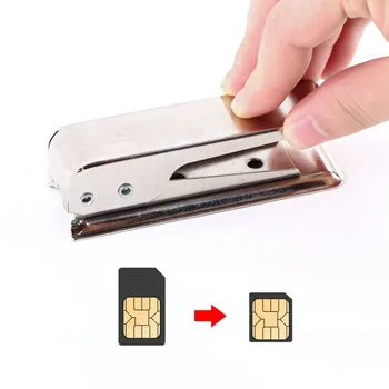 1pcs Jednoduché prevádzkové Normy alebo Micro SIM Kartu Nano SIM Cut Cut Pre iPhone 5 Najnovší Pokles Lodnej dopravy, Veľkoobchod