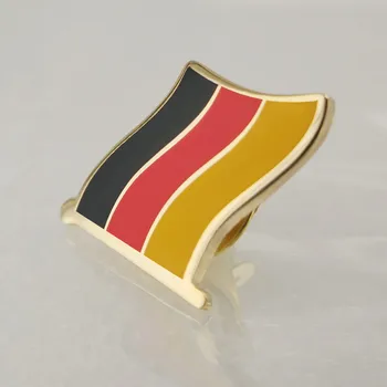 Mäkké Smalt Nemecko Vlajka Preklopke Kolíky