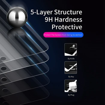 Pre 2019 Ipad 7 10.2 Palcové Tablet PC Tvrdeného Film HD 9H Anti-Modré Svetlo Anti-Odtlačkov prstov Sn Ochrany Tvrdeného Skla Film