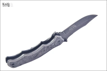 3D Rezbárstvo drak vzor Nôž Plné Oceľové Nože zber Nože Vrecko na Skladací Čepeľ Taktické Lov Rybolov nástroj NF020
