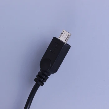 Micro USB 2.0 Rozbočovač Y 1 Žena 2 Male Údaje nabíjací Kábel Predlžovací Kábel Pre telefón Vysokej Kvality dátový kábel 1PCS