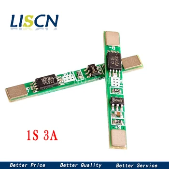 10PCS 1S 3,7 V 3A li-ion BMS PCM batérie ochrany rada mtk pre 18650 lítium-iónová batéria li