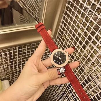Nové Hodinky Ženy Vynikajúce Top Luxury Diamond Quartz Dámske Hodinky Módne Kože Náramkové hodinky dámske hodinky prúd relogio feminino
