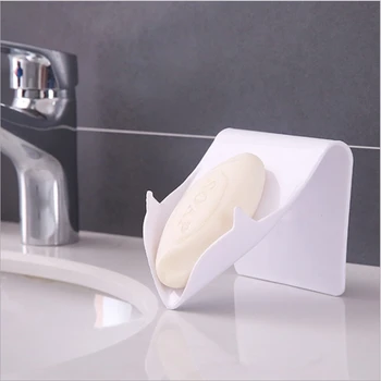 1pc Tvorivé mydlo box mozgov stene visí mydlo rack zadarmo dierovanie kúpeľňa mydlo box hanukkah dekorácie