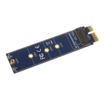 PCIE, aby M2 Adaptér NVMe SSD M2 PCIE X1 Navyšoval PCI-E slot karty PCI Express M Kľúč Konektor Podporuje 2230 2242 2260 2280 M. 2 SSD