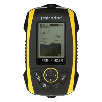 Prenosné Ryby Finder LCD Displej Sonar Snímač Snímač Fishfinder Ryby Alarm Hĺbka Ukazovateľ Rybárske Finder Rybárske Návnady Nástroj