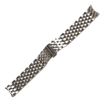 WENTULA watchband pre TISSOT T-ONE AUTOMATIC T038430A nehrdzavejúcej ocele pevné kapela hodinkám muž