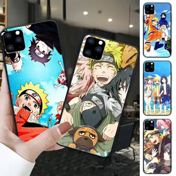 Naruto Naruto Sasuke Dieťa Čierny Silikónový Kryt puzdro Pre Iphone Se 2020 6 6 7 8 Plus X Xs Max Xr 11 12 Pro Max Funda
