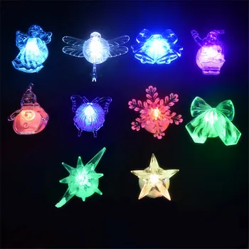 Mini Svetla Optickým Nočné Svetlo Deti Hračky, Halloween, Vianočné Party, Narodeniny, Dekorácie, Lampy
