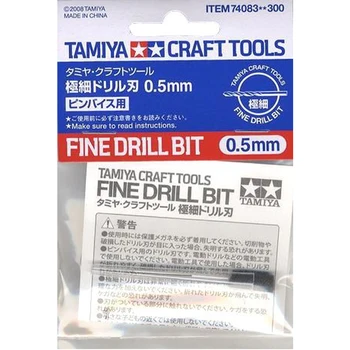 Tamiya 74083 Model Remeselné Nástroje Jemné vrtáka (0,5 mm)