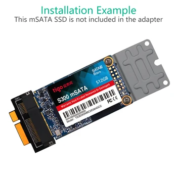 XT-XINTE mSATA SSD na SATA Konvertor 717 Pin Karty Adaptéra pre Macbook Pro Retina 2012 A1398 A1425 Converter Karty