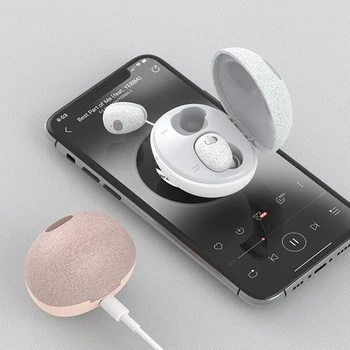 T2S TWS Bluetooth V5 Bezdrôtový in-Ear Headset s Mikrofónom, Stereo HiFi HD Hovor