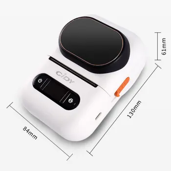 Termálne Prenosné Bluetooth stroji bezdrôtový stroj foto tlačiareň vhodné pre max 57mm Tepelný papier Doma/v Práci/Office/Store ružová