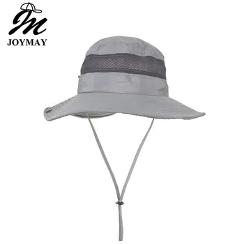 Joymay Farbou Boonie Klobúky Nepálska Spp Militares Armády Mens Vojenské Turistika Čiapky Letné Vedierko Hat Rybársky klobúk YF018