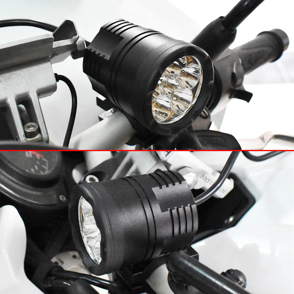 Motocykel Svetlometu Pomocné Žiarovka 60W LED Moto Pozornosti Hmlové Svetlo Pre YAMAHA tdm 900 850 mt125 mt03 mt01 mt 125 03 01 xt660