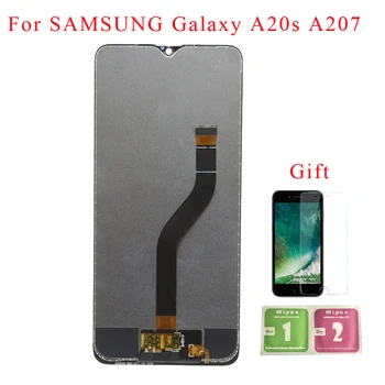 LCD SAMSUNG Galaxy A20s A207 A2070 SM-A207F LCD Displej Digitalizátorom. Montáž Repacement Diely Pre A20S