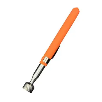 Mini Oranžová Rukoväť Vyzdvihnúť Nástroj Teleskopická Magnetické Nástroj Pre Vyzdvihnutie Matice A Skrutky, Rozšíriteľný Rod Stick