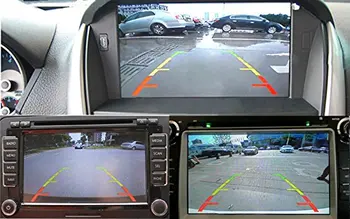 Zálohovanie parkovacia Kamera v HD CCD Color Auto Cúvanie Parkovanie Systém Pomoci pre Nissan Qashiqai/ Peugot 206/ 406/ 207/ 307 Sedan/ 3