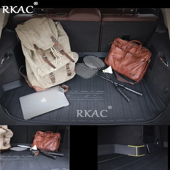 RKAC Gumené rohože kufri rohože custom fit pre Haval H6 2017-2018 auto zadné cargo boot líniové auto organizátor auto príslušenstvo