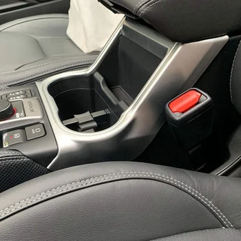 Pre Subaru Forester 2019 2020 Auto Centrálny Ovládací Panel Vody Držiak Krytu Výbava Rám Nálepky Príslušenstvo