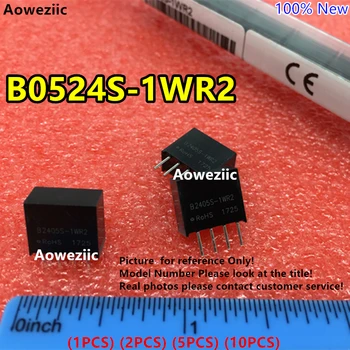 Aoweziic (1PCS) (2 KS) (5 KS) (10PCS) B0524S-1WR2 Nový, Originálny SIP4 Vstup: 5V Výstup: 24V 0.042 DC-DC 1.5 Napätie kV Izolovať