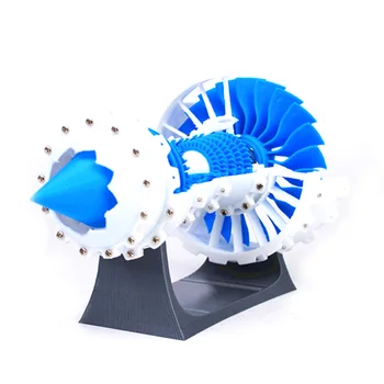 Aero Motor Turbo Ventilátor Motora Modelu Vzduchu Motora Modelu Elektrické 3D Tlačiarne