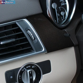 Anti Scratch Auto Interiérom Ochranný Film Dekorácie Uhlíkových Vlákien Vinylové Nálepky Na Mercedes Benz ML Triedy W166 2012-
