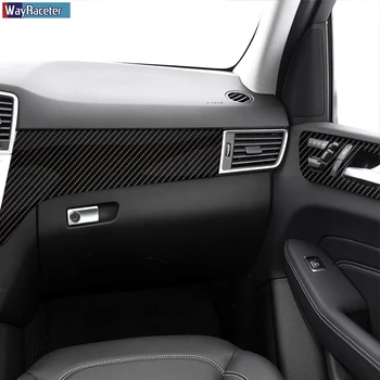 Anti Scratch Auto Interiérom Ochranný Film Dekorácie Uhlíkových Vlákien Vinylové Nálepky Na Mercedes Benz ML Triedy W166 2012-