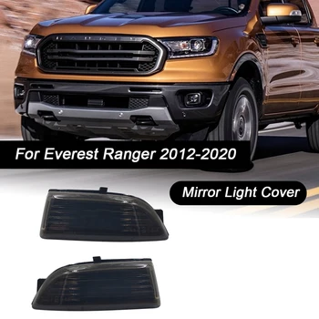 Ľavé+Pravé Spätné Zrkadlo Svetlo Kryt Indikátor Zase signalizačná kontrolka Kryt pre Ford Everest Ranger 2012-2020(Bez Žiarovky)
