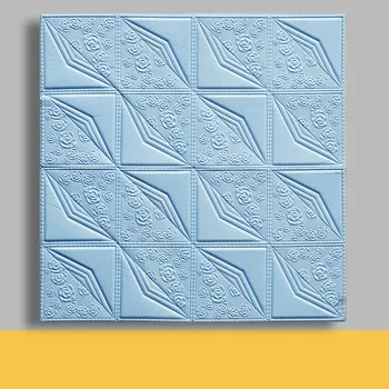 70*70 cm Penové 3D Dlaždice Tehlovej Steny Nálepky Samolepiace DIY Biele Tapety Panely