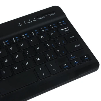Mini 7-Palcový Bezdrôtová Bluetooth Klávesnica Pre Notebook, Smartphone, Tablet Pre IPad Pohodlie Vysokej Kvality