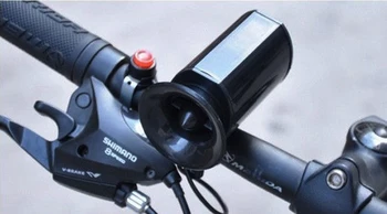 Waterproof Black 6Sounds Ultra-vysoká Elektronické Požičovňa Bell Cyklistické Roh Siréna Vysoká