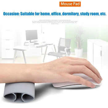 Absorpciu Potu Zápästie Podporu Solídny Herný Gumová Podložka Pod Myš Vydlabaných Ergonomický Dizajn Počítača, Notebooku Home Office Desktop