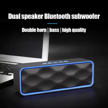 Bluetooth Bezdrôtový Reproduktor Prenosný Bluetooth Hudby FM Subwoofer Funkcia Telefónu Prehrávač, Rádio S Stereo Digitálny G8R0