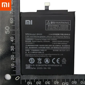3120mAh New vysoká kvalita BN30 batérie pre Xiao Redmi 4A červená ryža 4a mobilný telefón Na sklade
