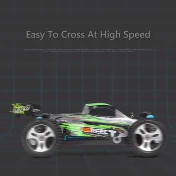 1/18 4WD Sledované RC auto 2.4 GHz 40Km / h Vysokej Rýchlosti Kúsok Diaľkové Ovládanie Auto Racing Nepremokavé funkciu Robustný Dizajn karosérie