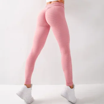ženy sexy jóga nohavice push up vysoký pás legíny cvičenie, beh, fitness legíny