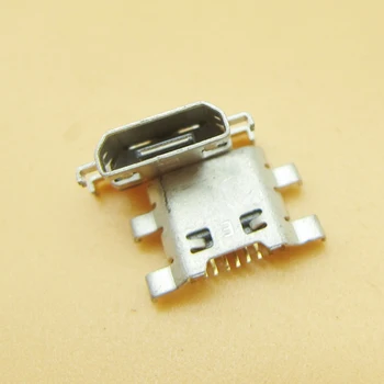 50pcs Micro mini USB Nabíjačka Nabíjací Port Pre LG K10 K420 K428 k10 2017 X400 K121 M250 jack zásuvka Konektor Dock konektor