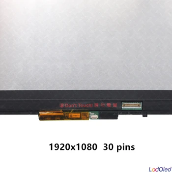 FHD 4K IPS LCD LED Panel Dotykový Displej Digitiser Sklo s montážou Rám / Rám pre Dell Inspiron 13 7386 P91G P91G001