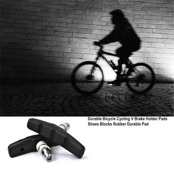 Odolné Bicykli jazda na Bicykli Bicykli V Brzdy, Držiak, Podložky Topánky Bloky Čierna guma Odolná podložka pre dlhotrvajúci výkon