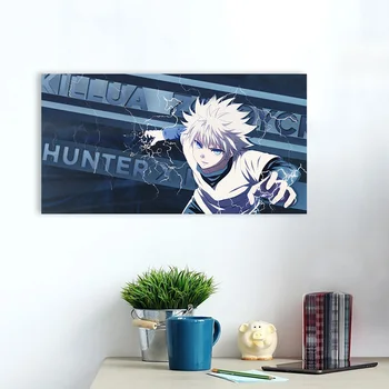 Hunter X Hunter Vytlačené Plátno Wall Art Anime Plagát Maľovanie Moderné Killua Zoldyck Domova Modulárny Obrázok Pre Obývacia Izba