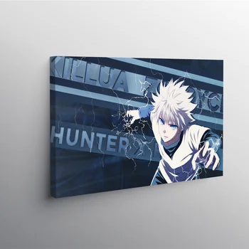 Hunter X Hunter Vytlačené Plátno Wall Art Anime Plagát Maľovanie Moderné Killua Zoldyck Domova Modulárny Obrázok Pre Obývacia Izba