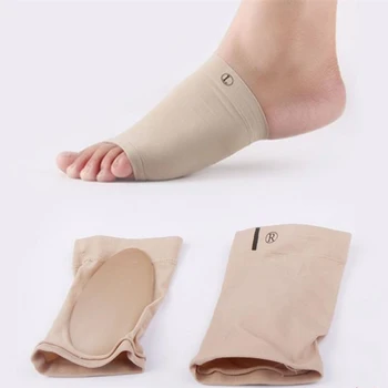 1Pairs Správne Pad Oblúky Footful Protetických Podpora Klenby Nohy Rovnátka Ploché Nohy Zmierniť Bolesť Pohodlné Topánky Protetických Vložky