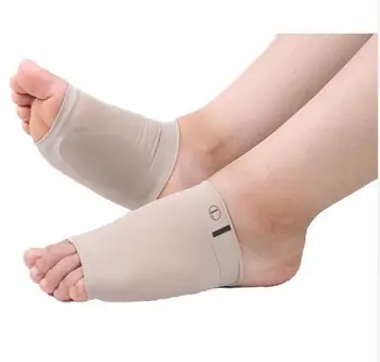 1Pairs Správne Pad Oblúky Footful Protetických Podpora Klenby Nohy Rovnátka Ploché Nohy Zmierniť Bolesť Pohodlné Topánky Protetických Vložky