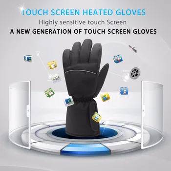Nový Magic Touch Screen Rukavice Smartphone Sms Úsek pre Dospelých Jedna Veľkosť Zime Teplé Vyhrievané Rukavice pre Muža a Ženu