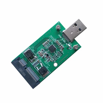 Mini PCI-E mSATA USB 3.0 Externý disk SSD Converter Prenos Dát Adaptér Modul Rozširujúca Karta pre systém Windows Vista/7/8/Mac