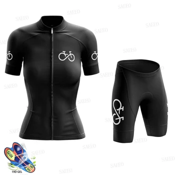 Ropa Ciclismo mujer 2021 Pro Team cyklistický dres Nastaviť Horský Bicykel Oblečenie Letné MTB Cyklistické Oblečenie Anti-UV Cyklistické Oblečenie